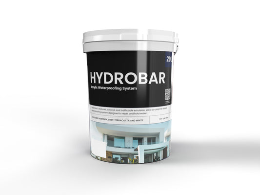 Paint Scape Paints - Hydrobar Acrylic Waterproofing System for Roofs, Balconies, Planter boxes, etc.