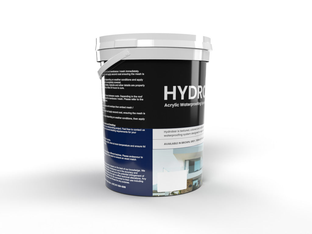 Paint Scape Paints - Hydrobar Acrylic Waterproofing System for Roofs, Balconies, Planter boxes, etc.