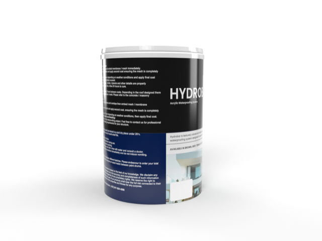 Paint Scape Paints - Hydrobar Acrylic Waterproofing System for Roofs, Balconies, Planter boxes, etc.