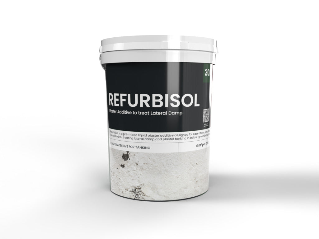 Paint Scape Paints - RefurbiSol Plaster Additive for Lateral Damp Walls