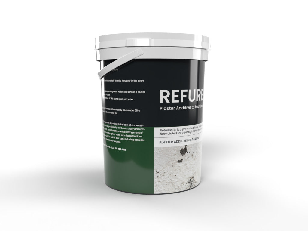 Paint Scape Paints - RefurbiSol Plaster Additive for Lateral Damp Walls