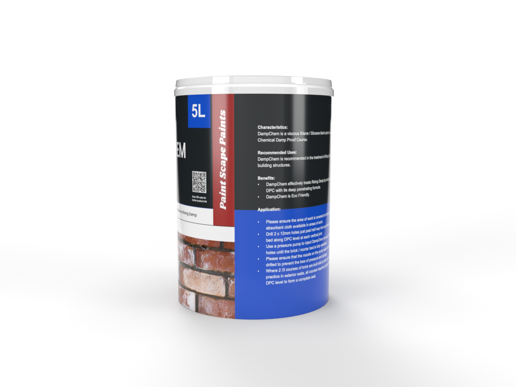 Paint Scape Paints - Dampchem injection treatment for Rising Damp