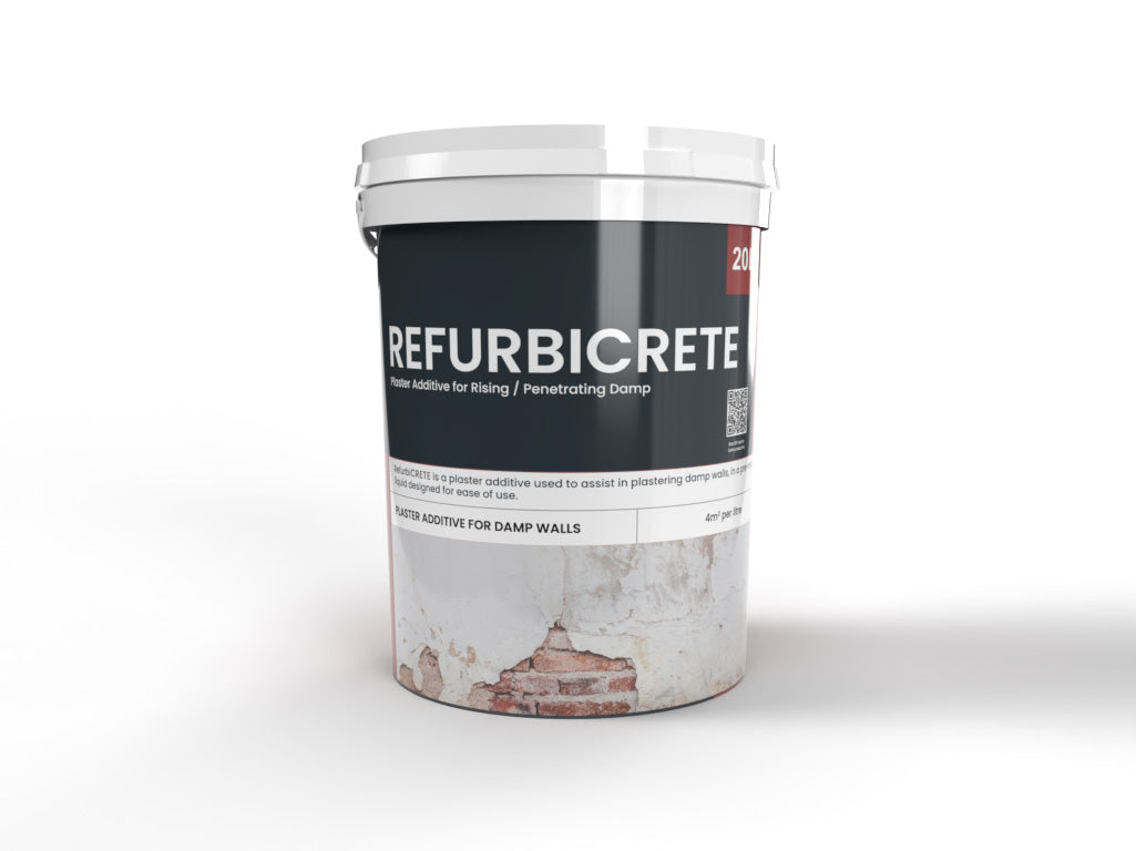 Paint Scape Paints - Refurbicrete Plaster Additive for Damp Walls