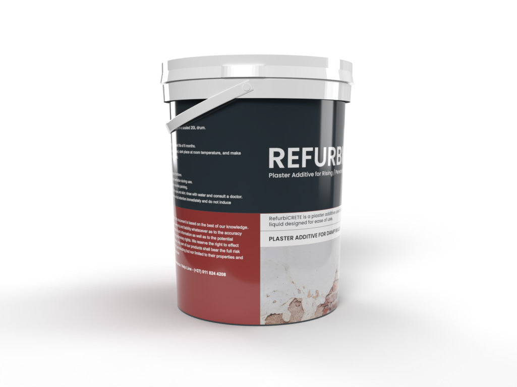 Paint Scape Paints - Refurbicrete Plaster Additive for Damp Walls