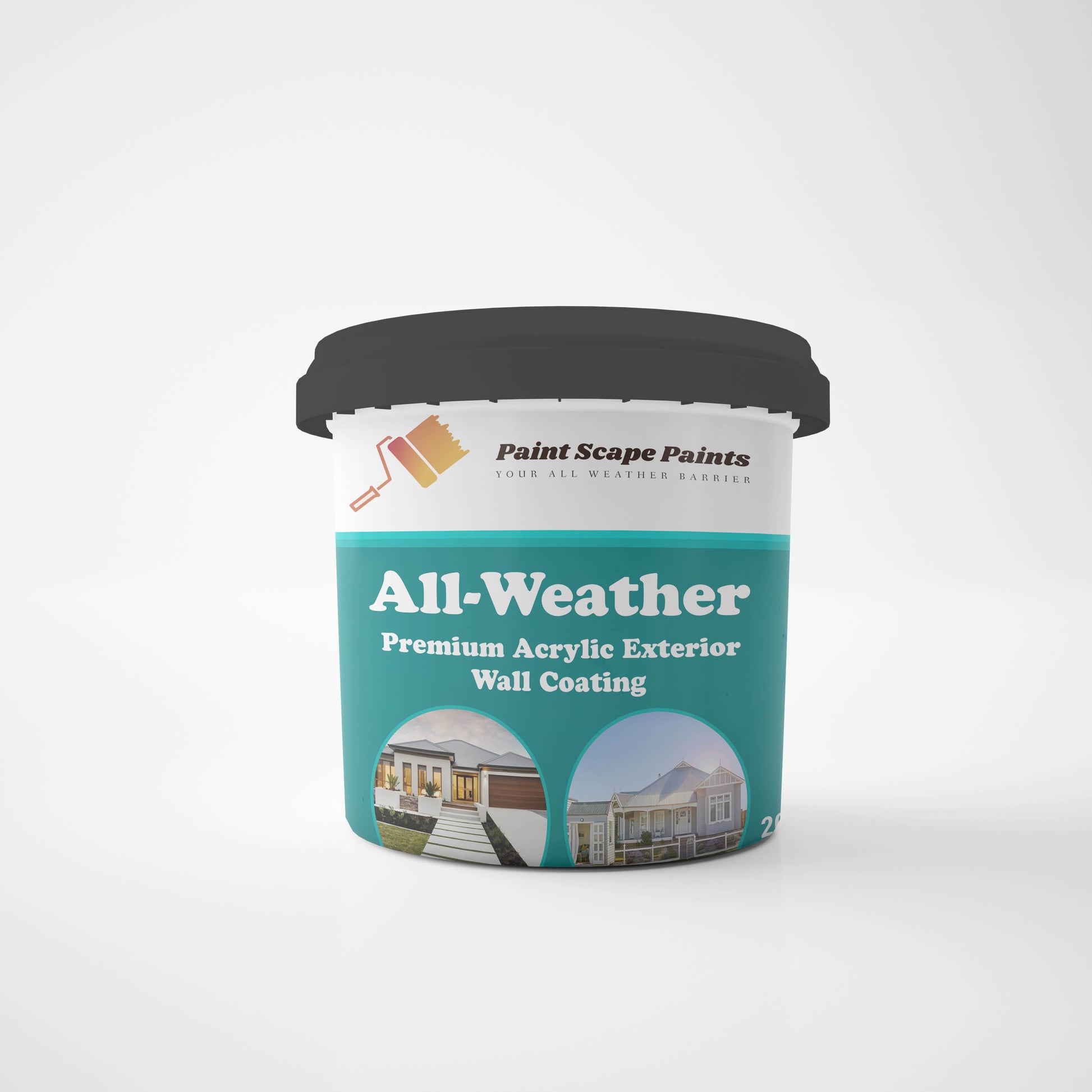 All-Weather Premium Acrylic Paint Scape Paints, Exterior Pure Acrylic Wall Paint