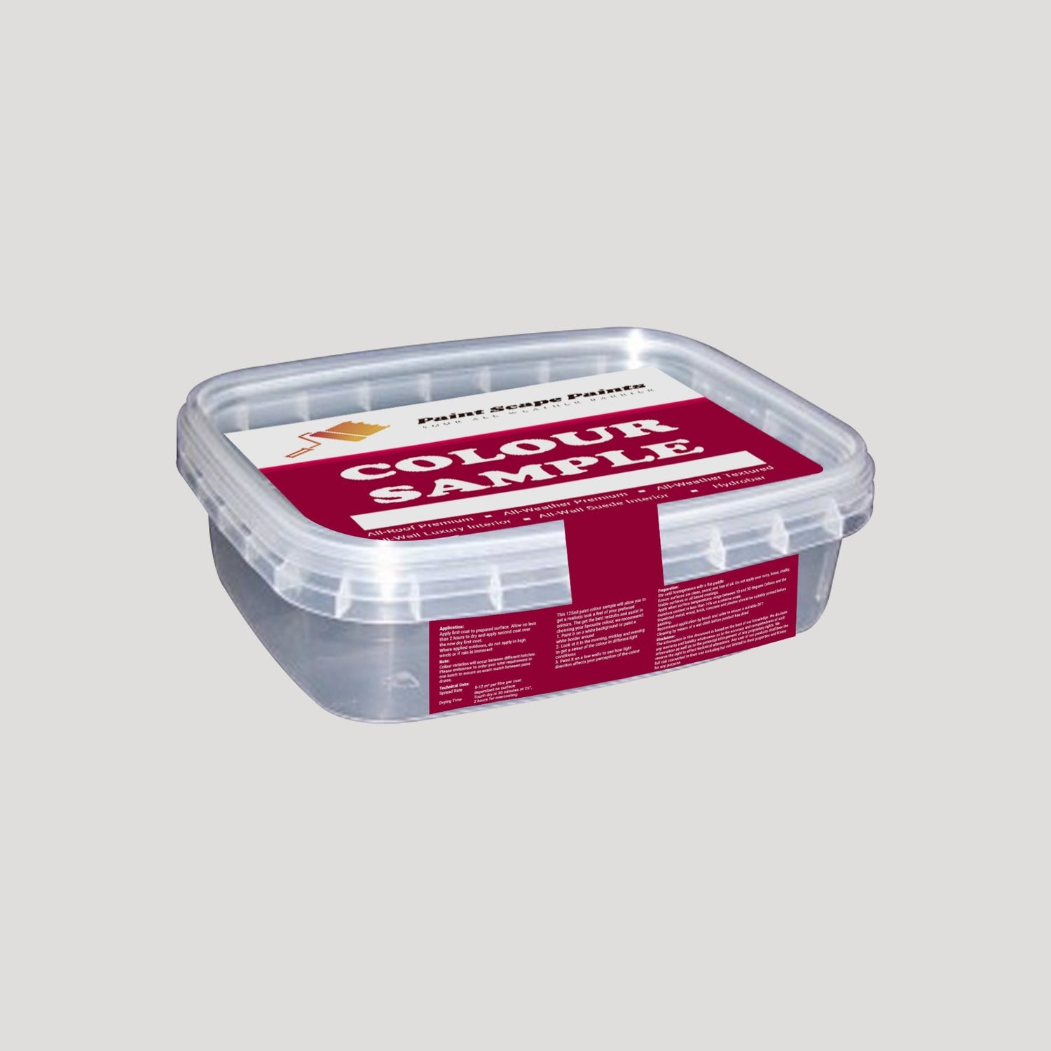 Colour Sample Paint Scape Paints