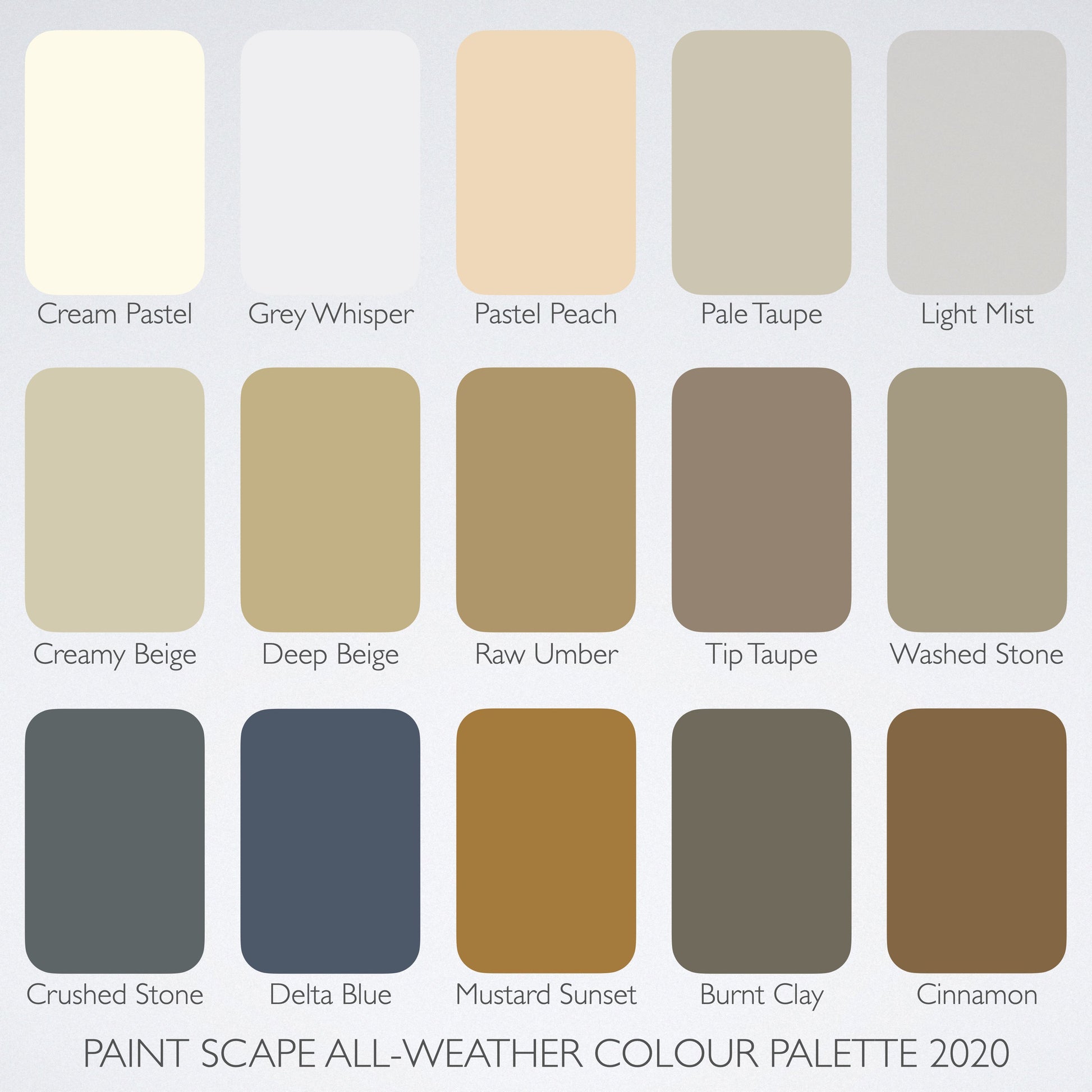Colour Sample Paint Scape Paints